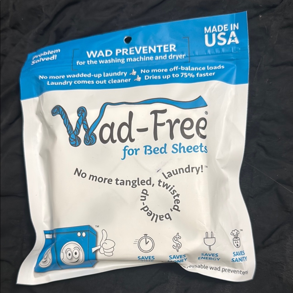 Wad-Free for Bed Sheets